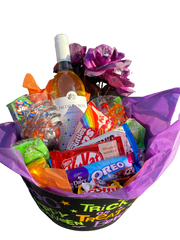 Happy HalloWINE Basket